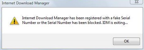 internet manager fake serial number fix